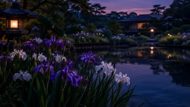 玉蝉花的夏夜盛开 横版封面